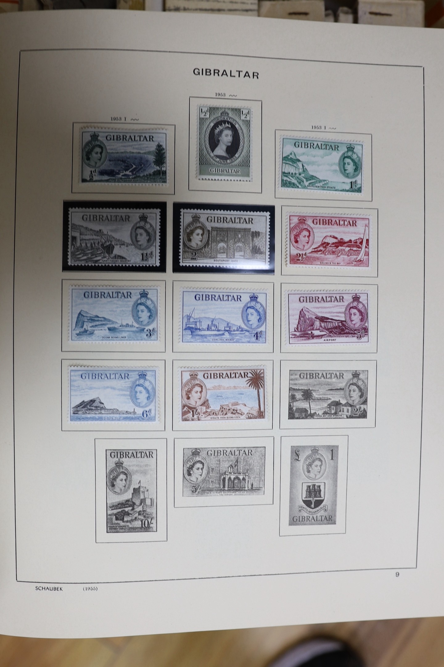 Four boxes of World stamps in albums plus loose, Great Britain decimal issues mint, booklets, Australia, Canada, Malta, Royal events